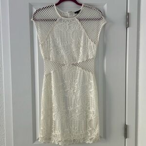 TOPSHOP White Lace Dress